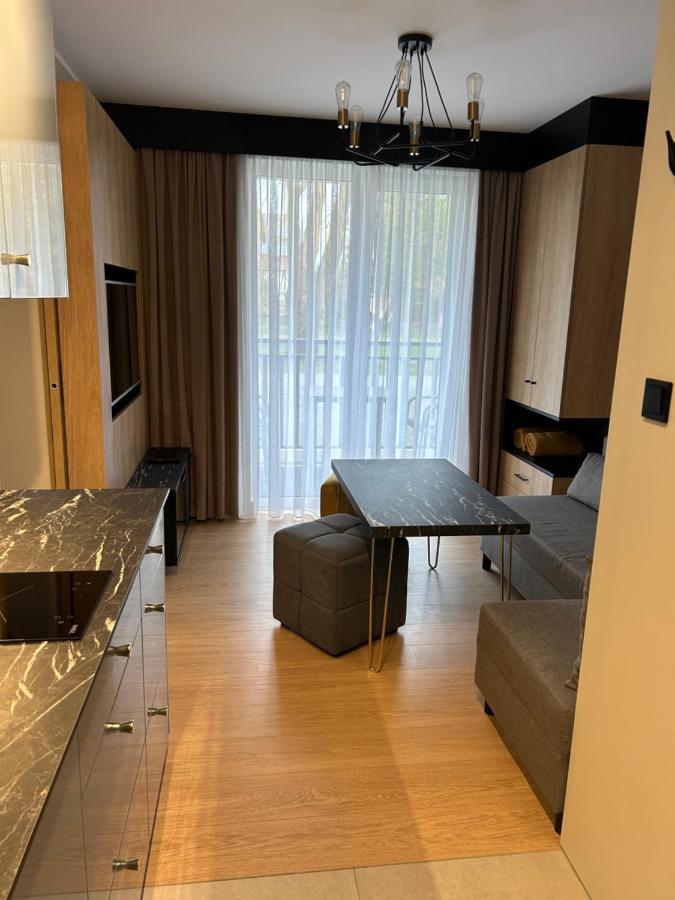 Lazurowy Apartament Łeba Dış mekan fotoğraf
