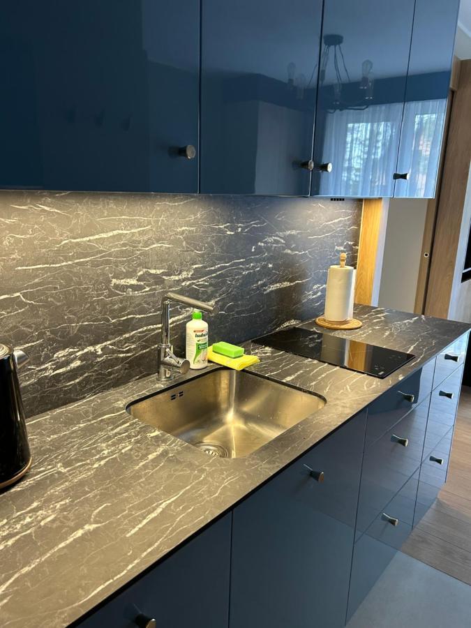 Lazurowy Apartament Łeba Dış mekan fotoğraf
