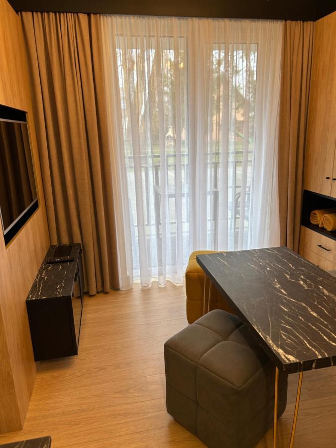 Lazurowy Apartament Łeba Dış mekan fotoğraf