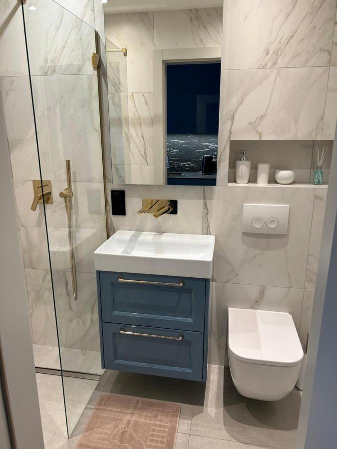 Lazurowy Apartament Łeba Dış mekan fotoğraf