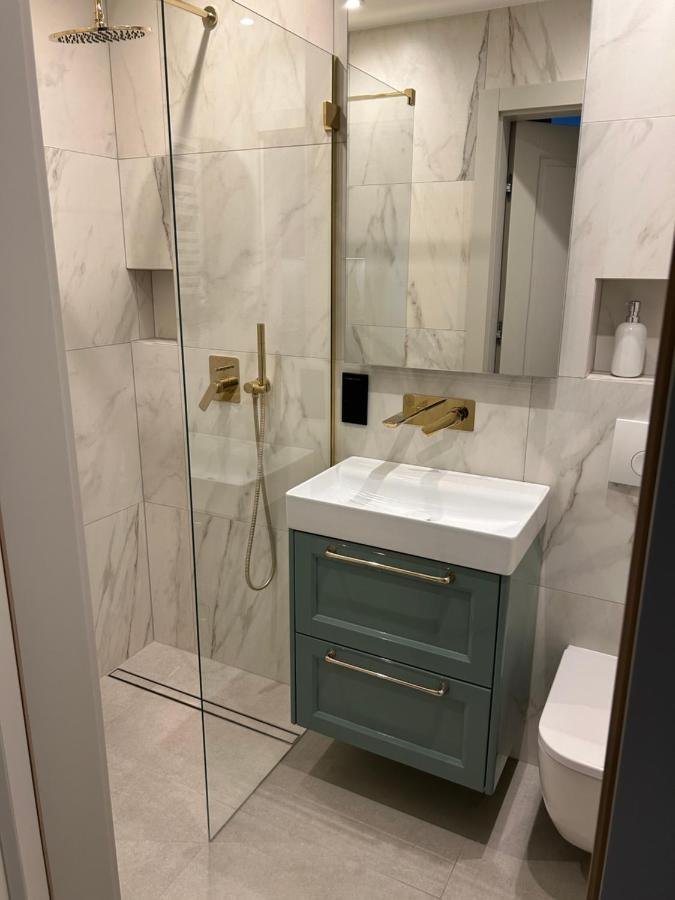 Lazurowy Apartament Łeba Dış mekan fotoğraf